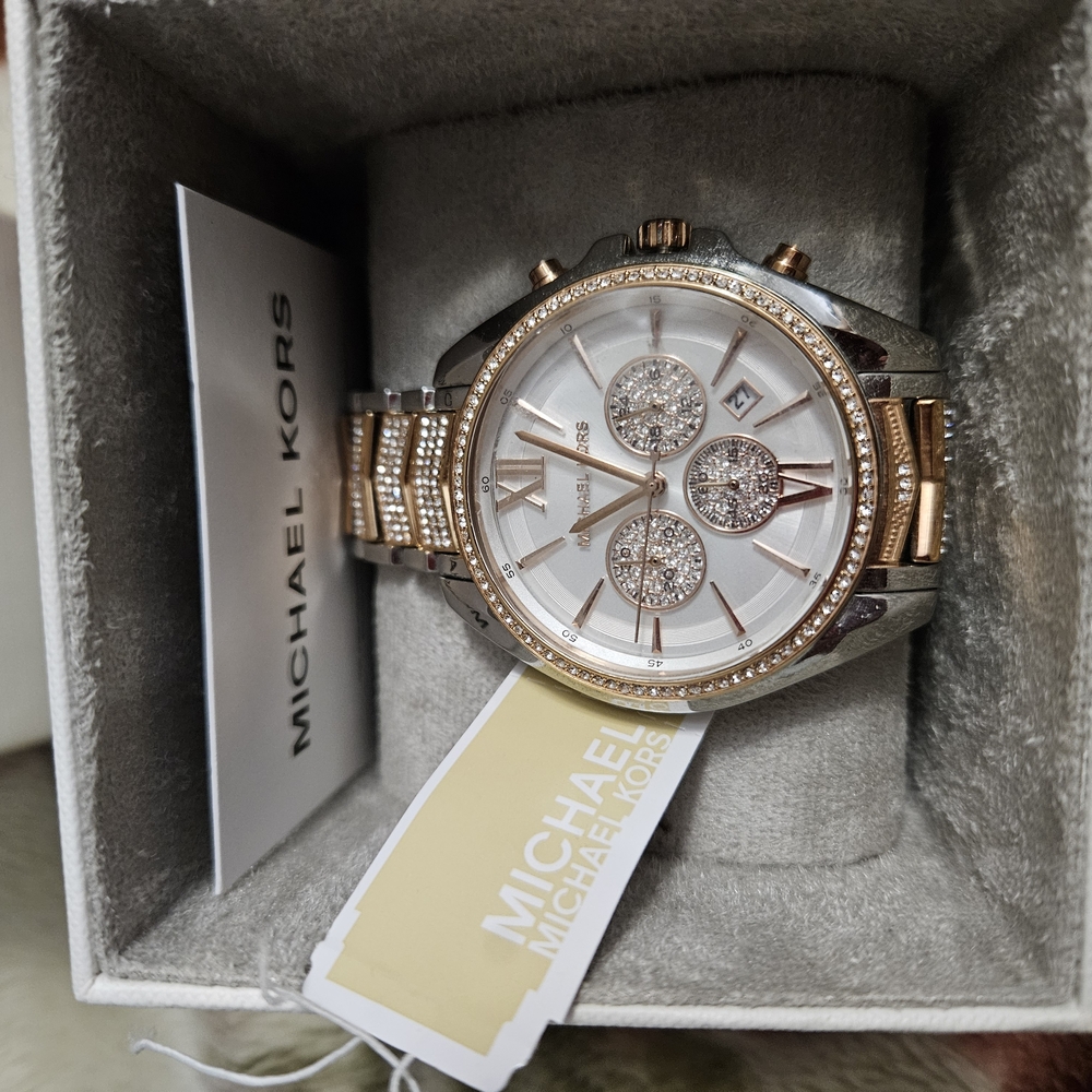 Michael Kors Two-Tone Chronograph Watch